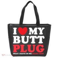 I Heart My Butt Plug That I Have In Me Right Now Tote Bag thumb 0