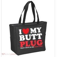 I Heart My Butt Plug That I Have In Me Right Now Tote Bag thumb 2