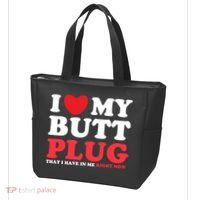 I Heart My Butt Plug That I Have In Me Right Now Tote Bag thumb 3