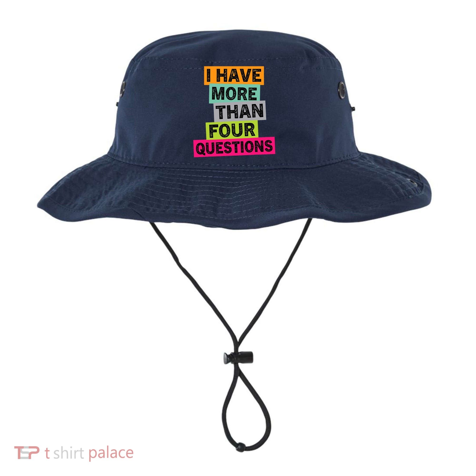 I Have More Than Four Questions Funny Happy Passover Bucket Hat