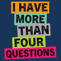 I Have More Than Four Questions Funny Happy Passover Women's Hoodie thumb 2