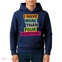 I Have More Than Four Questions Funny Happy Passover Kids Hoodie thumb 4