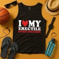 I Heart My Erectile Dysfunction Tank Top thumb 4