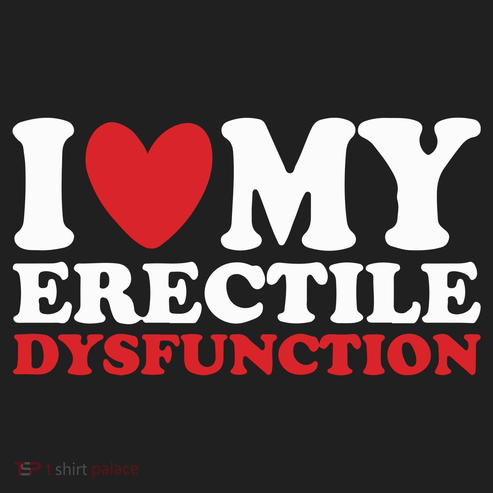 I Heart My Erectile Dysfunction Golf Towel