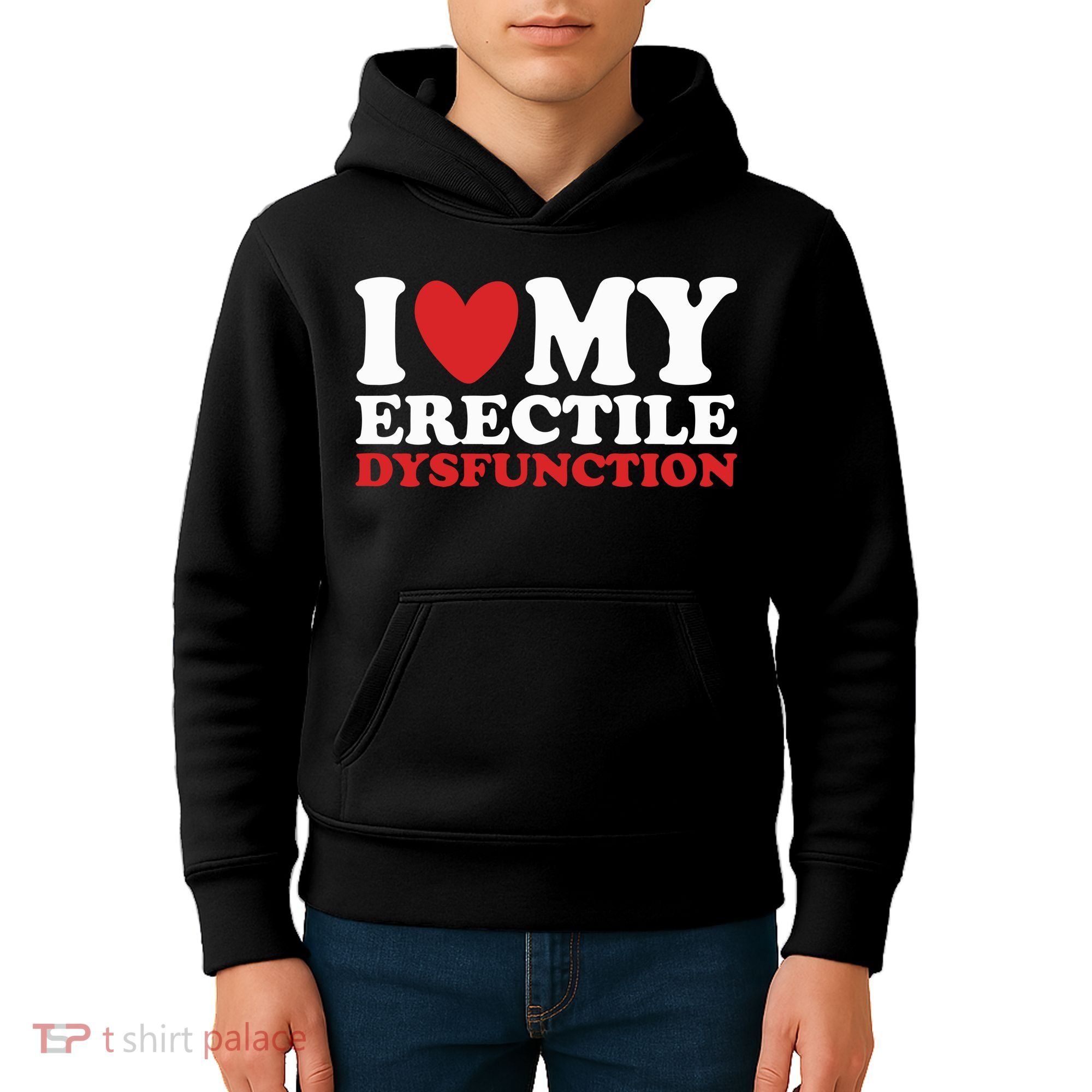 I Heart My Erectile Dysfunction Kids Hoodie