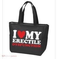 I Heart My Erectile Dysfunction Tote Bag thumb 3