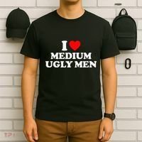 I Heart Medium Ugly T-Shirt thumb 6