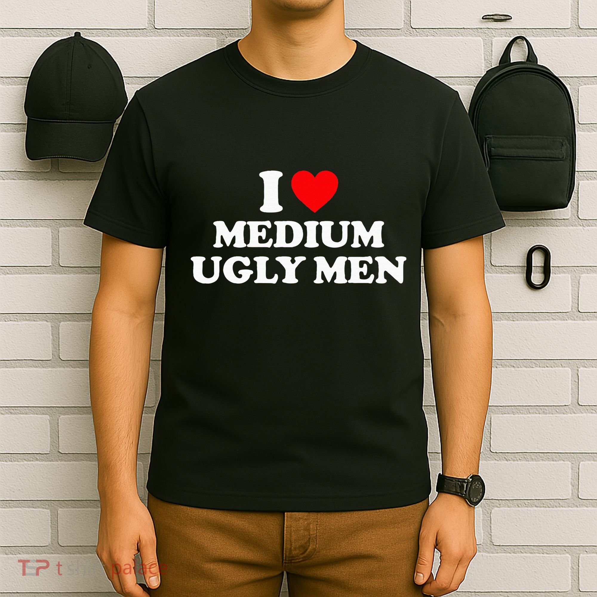 I Heart Medium Ugly T-Shirt