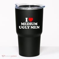 I Heart Medium Ugly Tumbler thumb 0