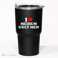 I Heart Medium Ugly Tumbler thumb 0