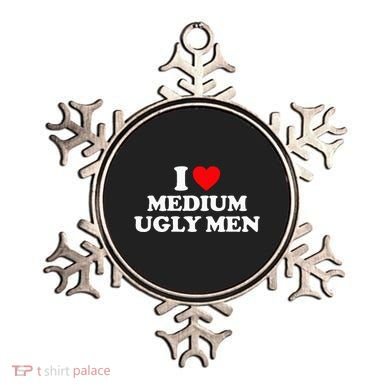 I Heart Medium Ugly Ornament