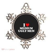 I Heart Medium Ugly Ornament thumb 0