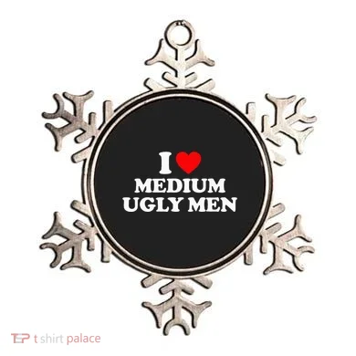 I Heart Medium Ugly Ornament