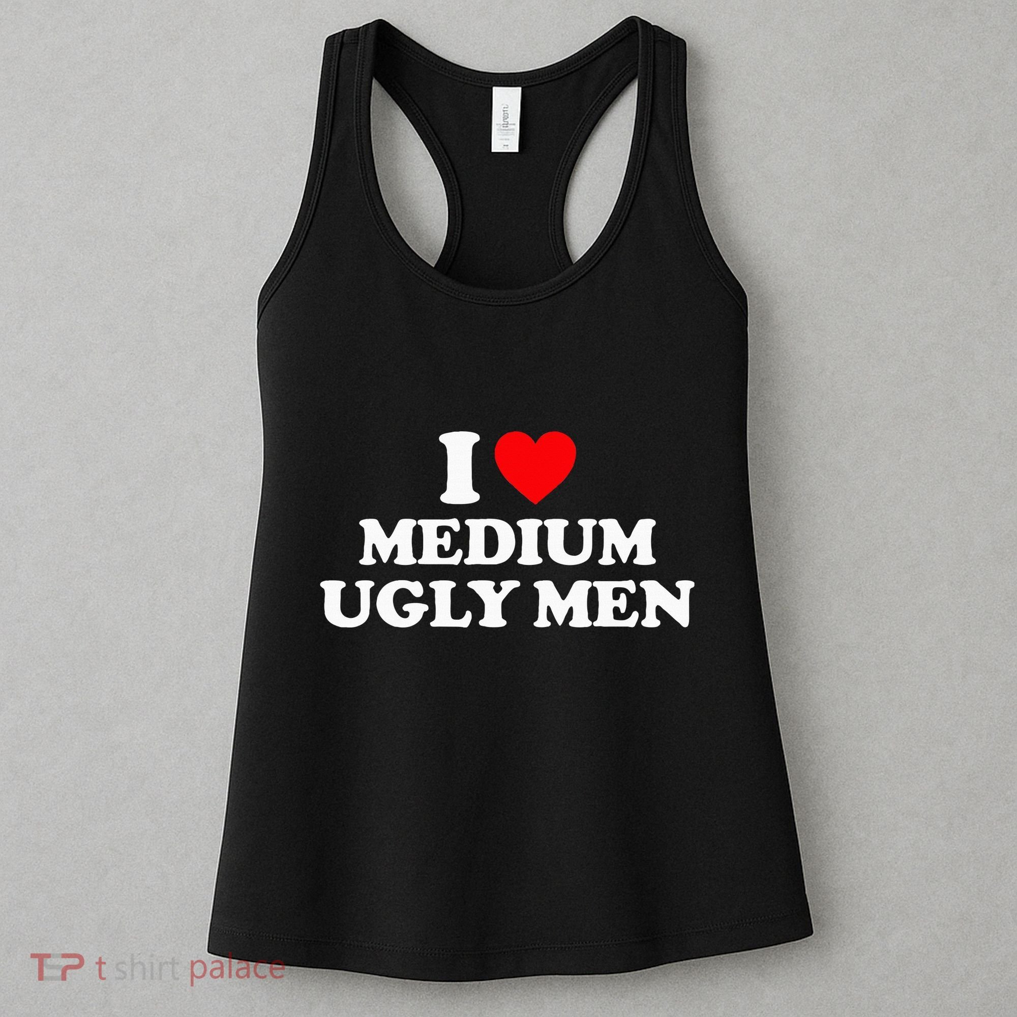 I Heart Medium Ugly Women's Tank Top