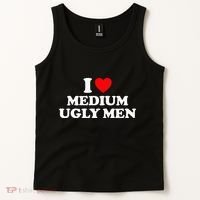 I Heart Medium Ugly Tank Top thumb 2