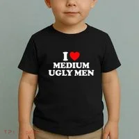 I Heart Medium Ugly Toddler T-Shirt thumb 2