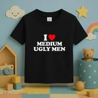 I Heart Medium Ugly Toddler T-Shirt thumb 3