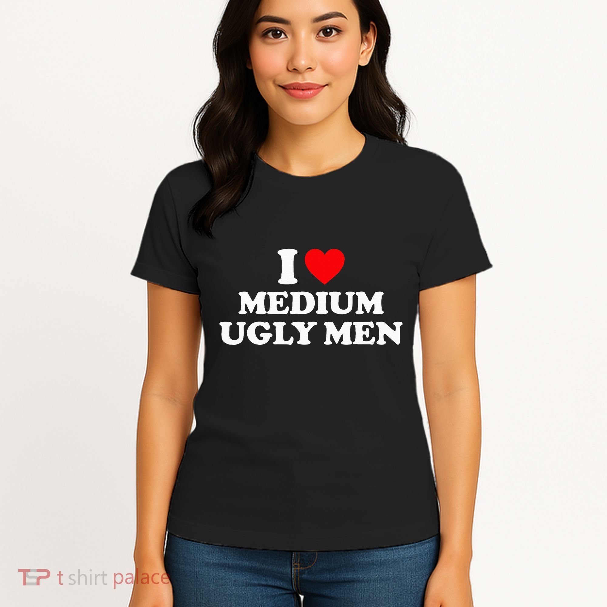 I Heart Medium Ugly Women's T-Shirt