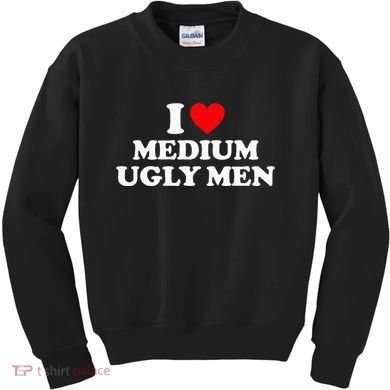 I Heart Medium Ugly Kids Sweatshirt