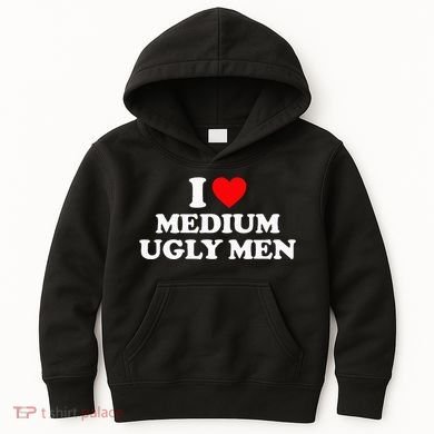 I Heart Medium Ugly Kids Hoodie
