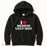 I Heart Medium Ugly Kids Hoodie thumb 0