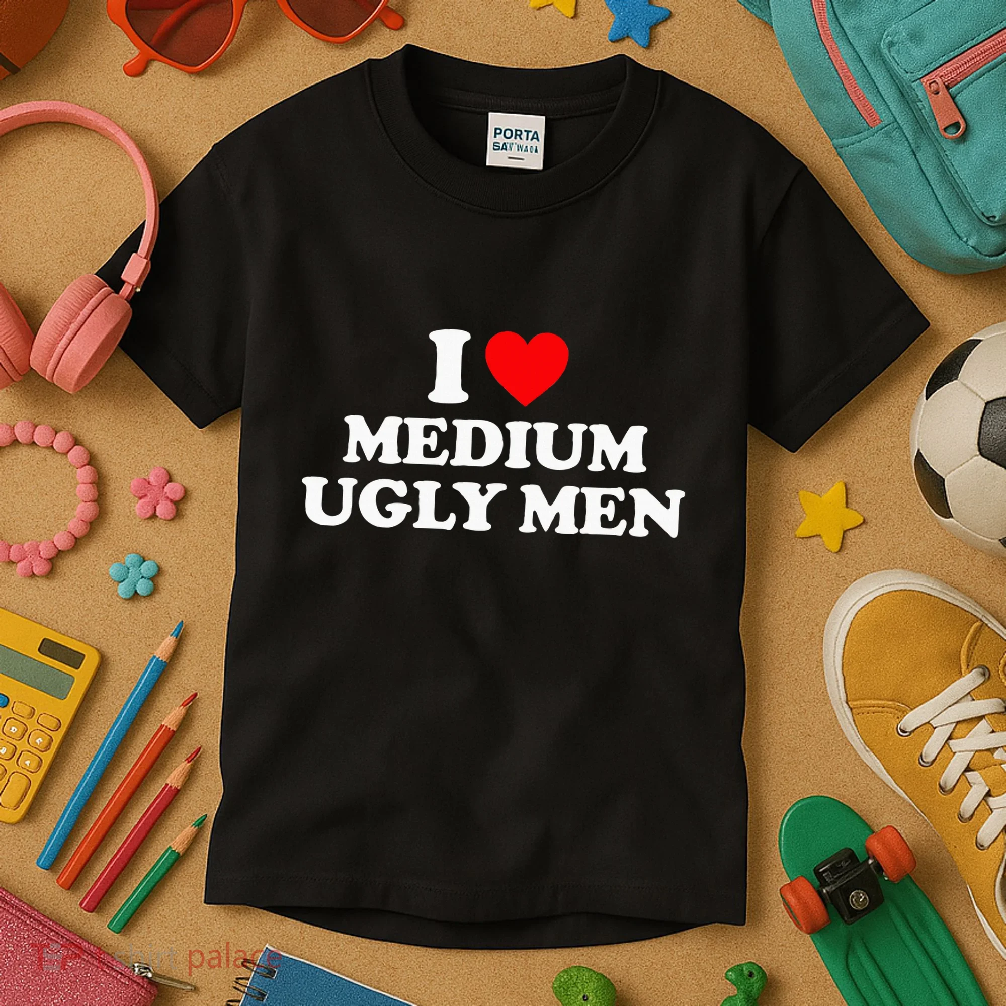 I Heart Medium Ugly Kids T-Shirt