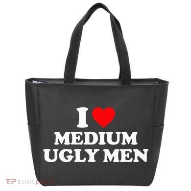 I Heart Medium Ugly Tote Bag