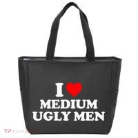 I Heart Medium Ugly Tote Bag thumb 0