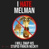 I Hate Melman I Will Snap His Stupid Frinken Neck! Women's Sweatshirt thumb 2