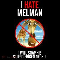 I Hate Melman I Will Snap His Stupid Frinken Neck! Hoodie thumb 7