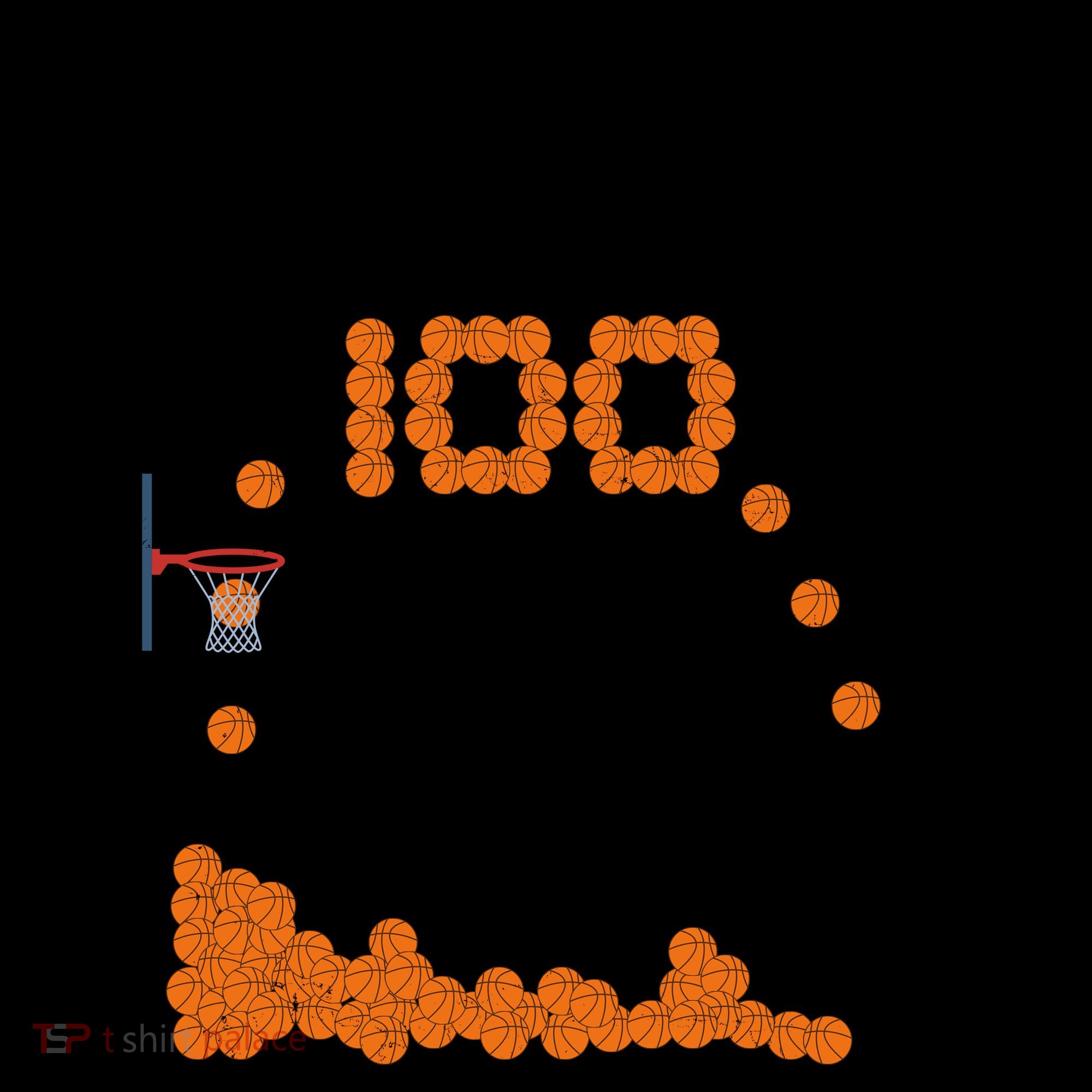 I Hooped My Way 100 Days Of School Basketball Coffee Mug