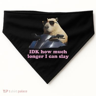 Idk How Much Longer I Can Slay USA-Made Doggie Bandana
