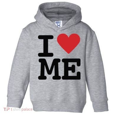 I Heart Me Self Love Gift Toddler Hoodie