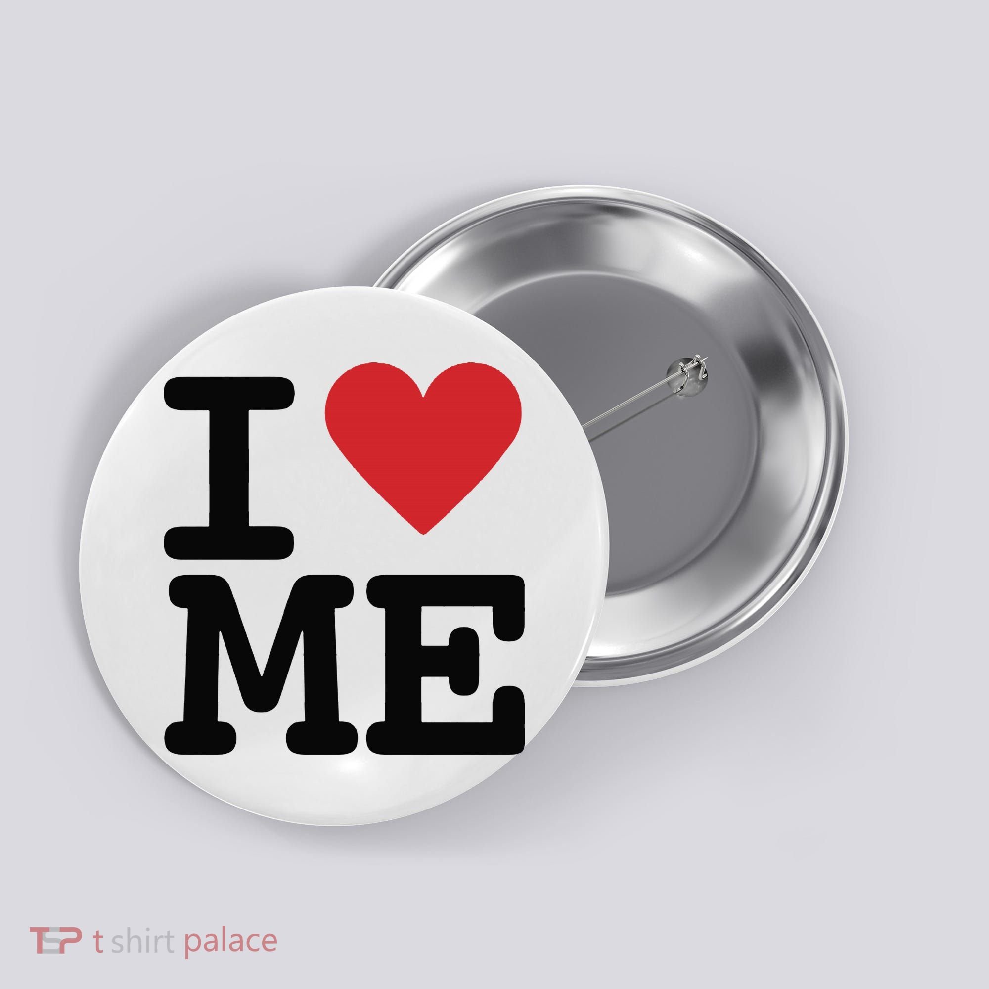 I Heart Me Self Love Gift Button