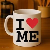 I Heart Me Self Love Gift Coffee Mug thumb 4