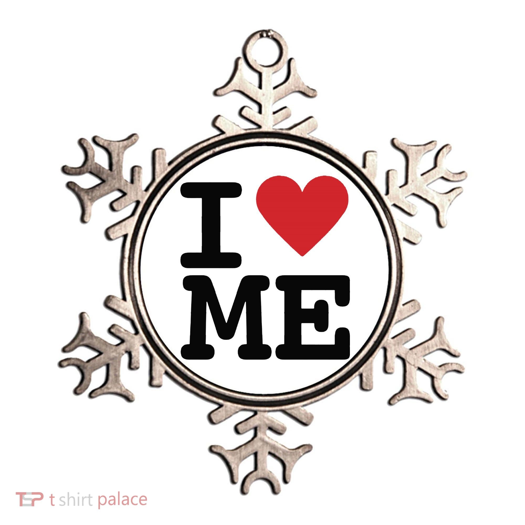 I Heart Me Self Love Gift Ornament