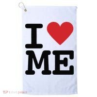 I Heart Me Self Love Gift Golf Towel thumb 0