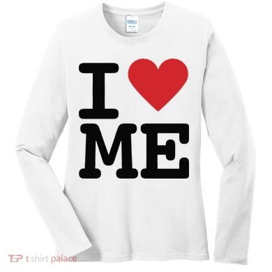 I Heart Me Self Love Gift Women's Long Sleeve Shirt