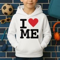 I Heart Me Self Love Gift Kids Hoodie thumb 2