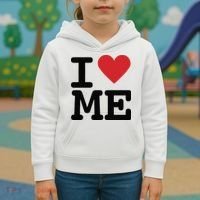 I Heart Me Self Love Gift Kids Hoodie thumb 3