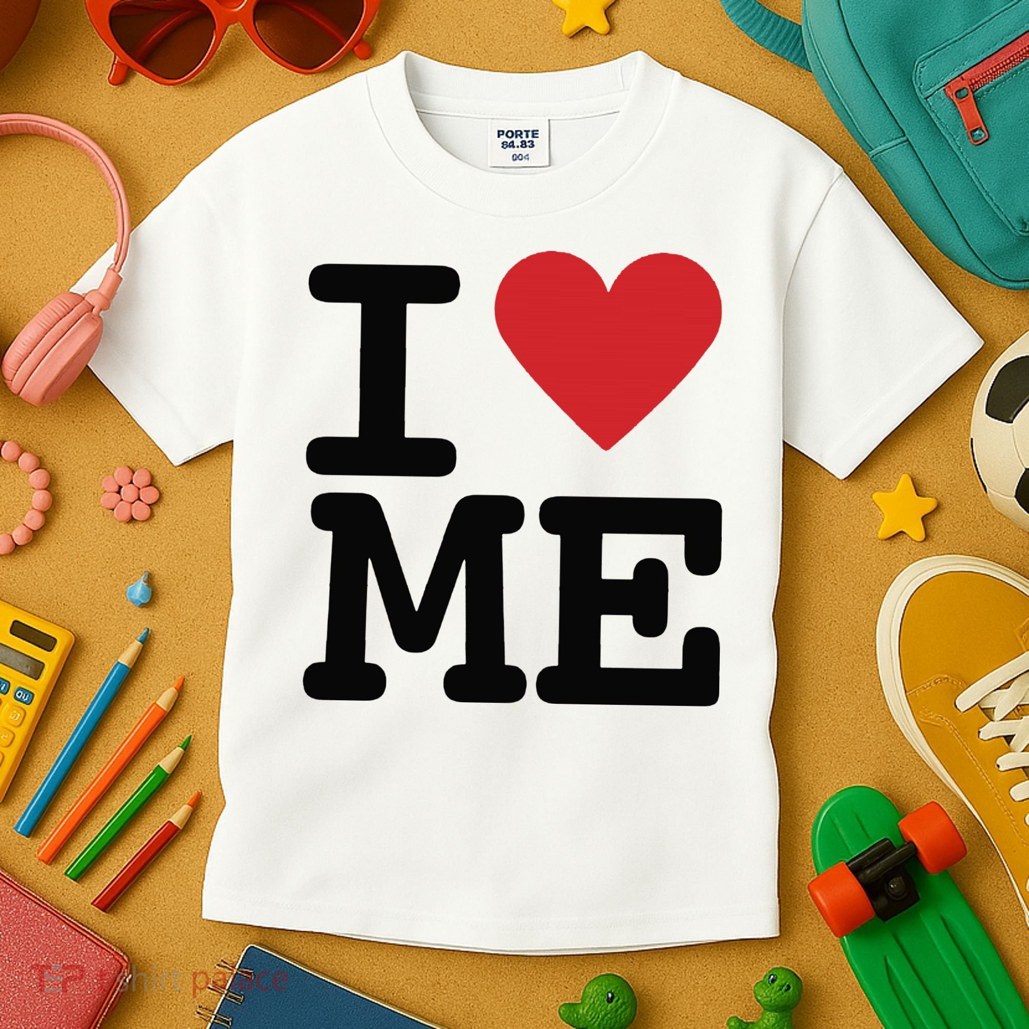 I Heart Me Self Love Gift Kids T-Shirt