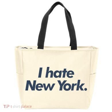 I Hate New York Tote Bag