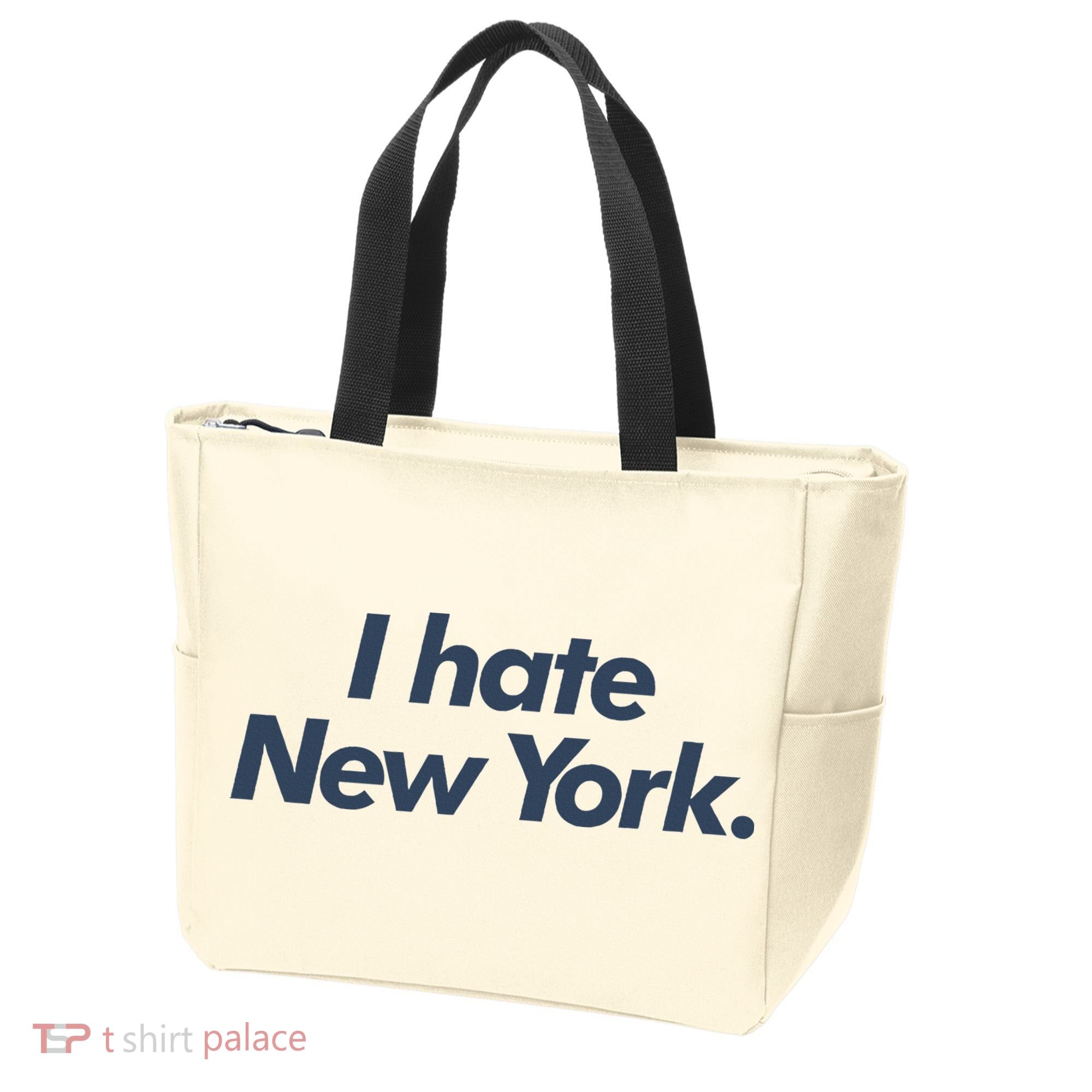 I Hate New York Tote Bag