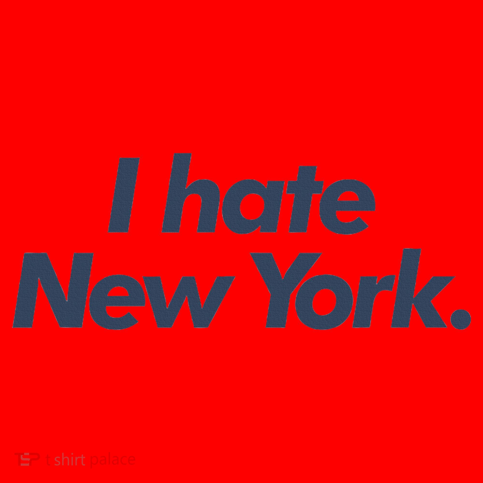 I Hate New York Santa Hat