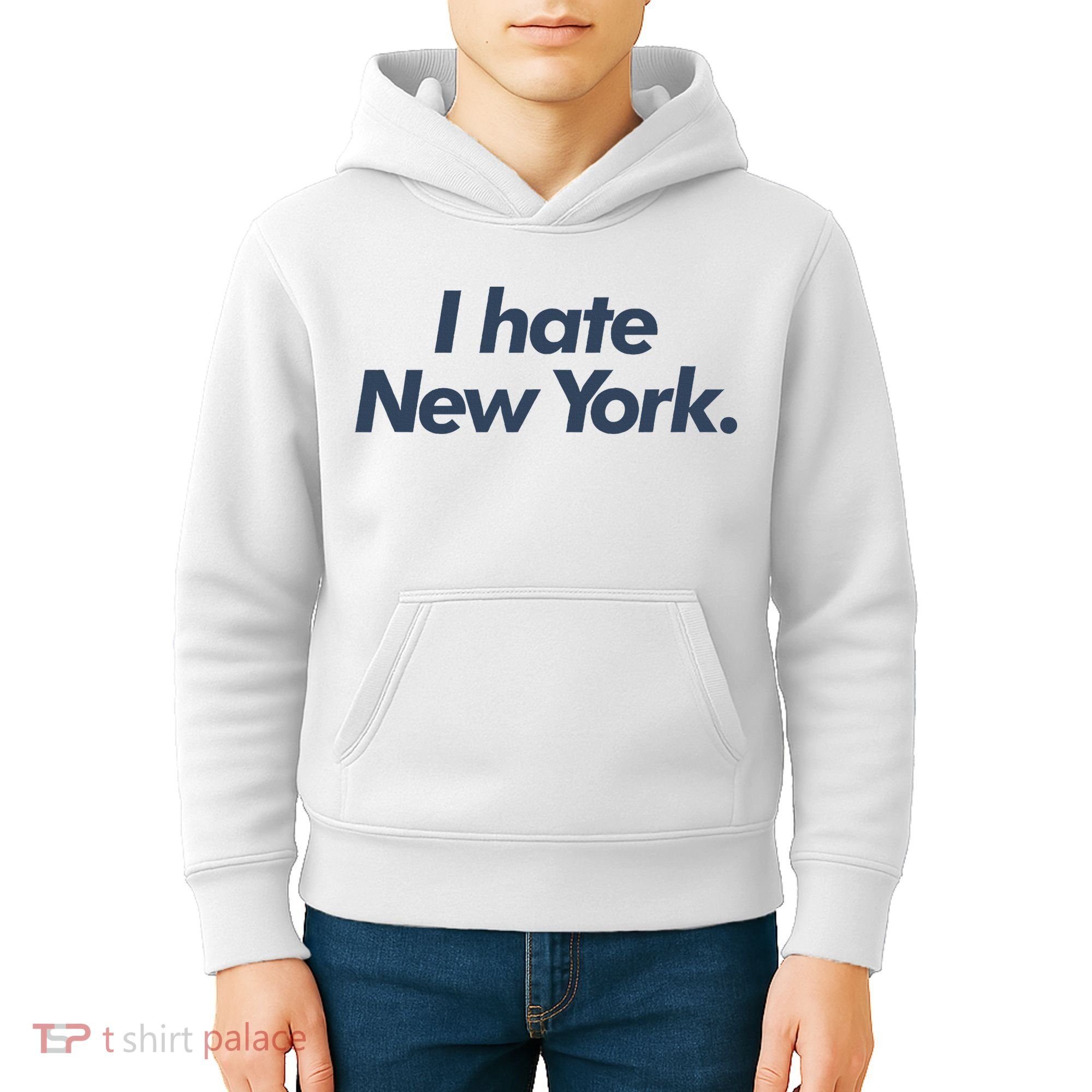 I Hate New York Kids Hoodie