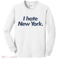 I Hate New York Kids Long Sleeve Shirt thumb 0