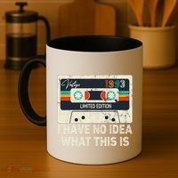 I Have No Idea What This Is Retro Cassette 80s 90s Outfit Coffee Mug thumb 4