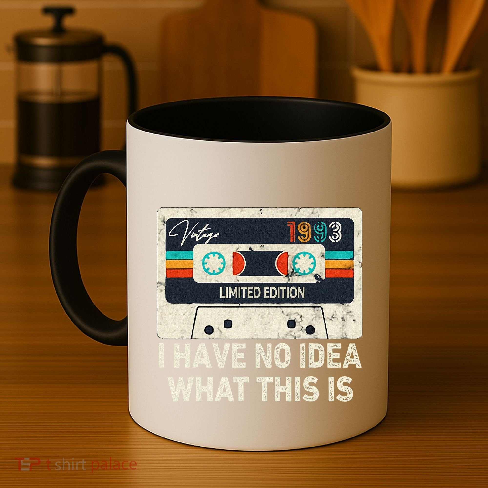 I Have No Idea What This Is Retro Cassette 80s 90s Outfit Coffee Mug