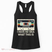 I Have No Idea What This Is Retro Cassette 80s 90s Outfit Women's Tank Top thumb 0