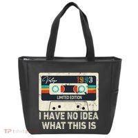 I Have No Idea What This Is Retro Cassette 80s 90s Outfit Tote Bag thumb 0